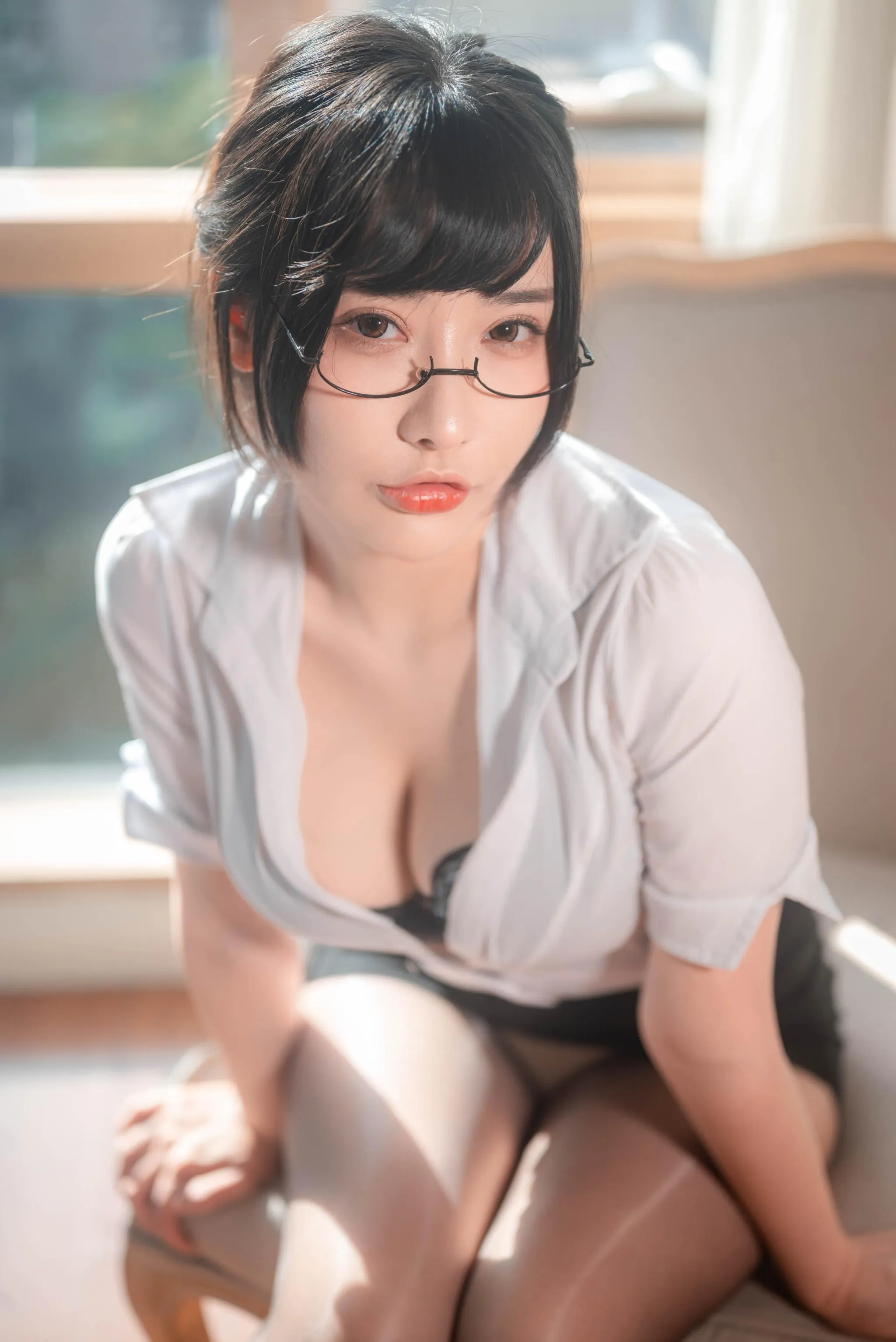 糖果果Candy – NO.07 室内ol [102P]插图3